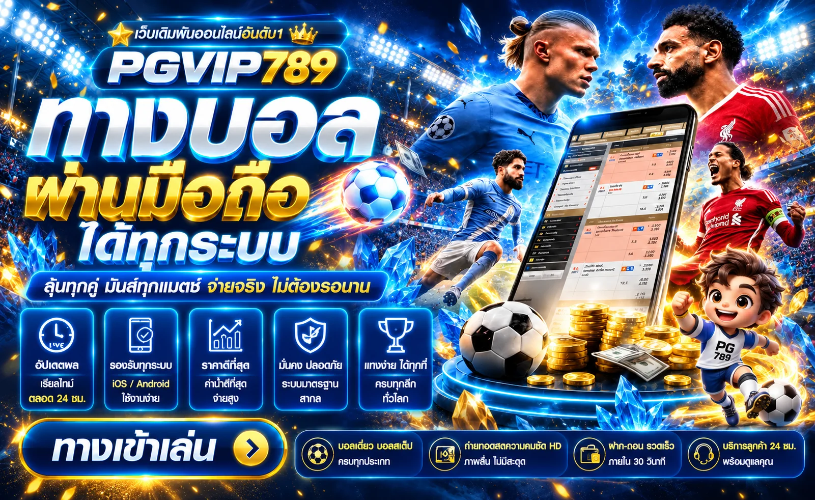 PGVIP789 ทดลองเล่นสล็อตฟรี PG Slot เว็บตรง